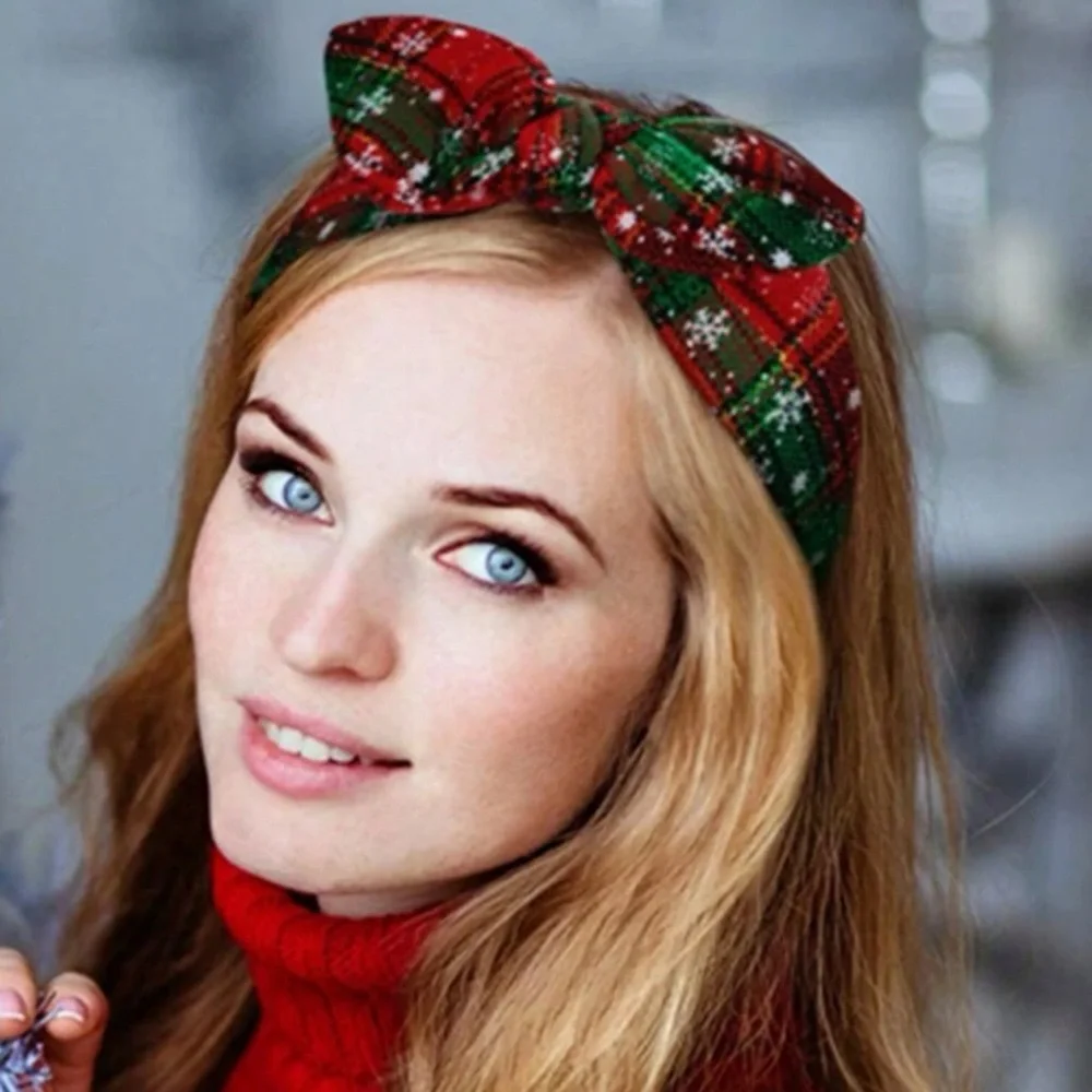 Christmas Bow Headband